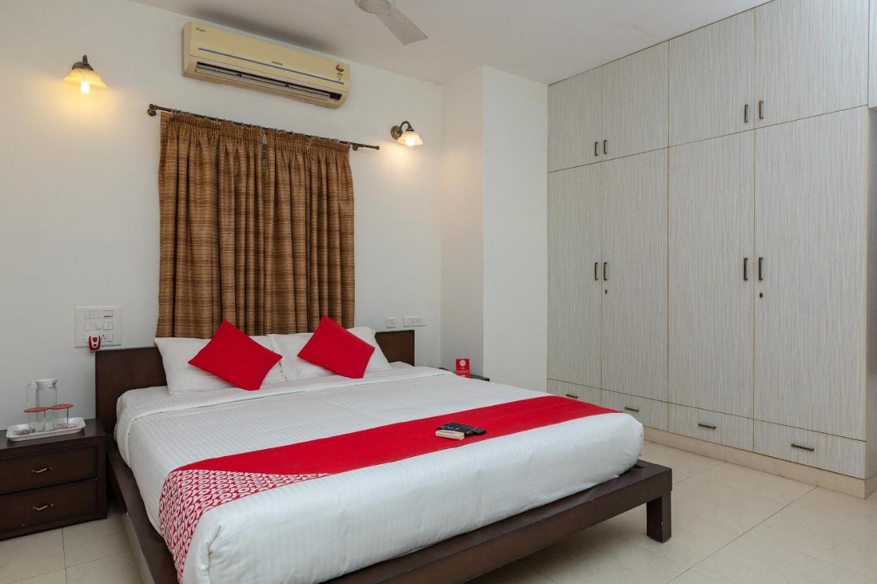 Oyo 23202 Cute Orange Service Apartments Chennai Exteriör bild