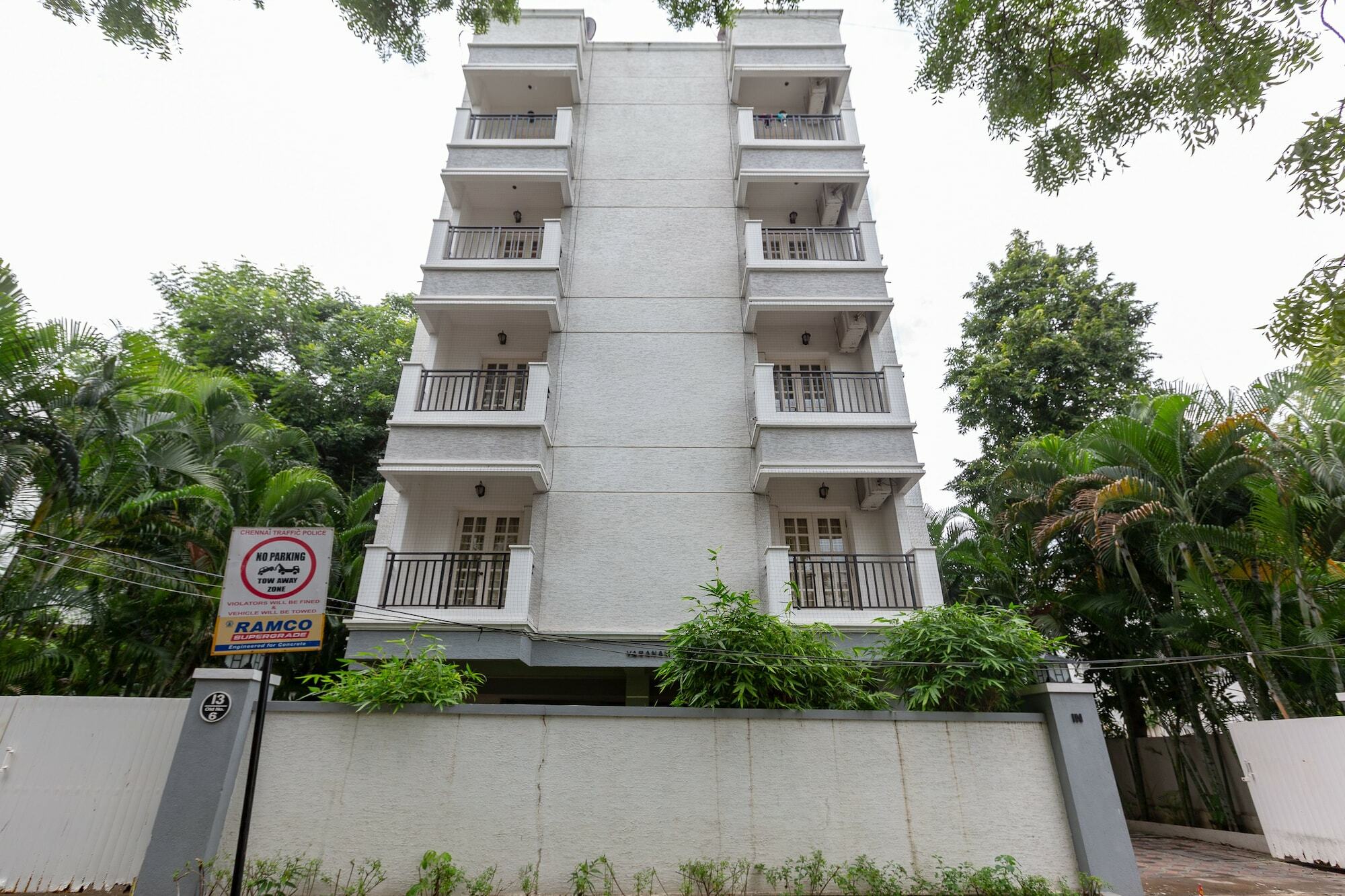 Oyo 23202 Cute Orange Service Apartments Chennai Exteriör bild
